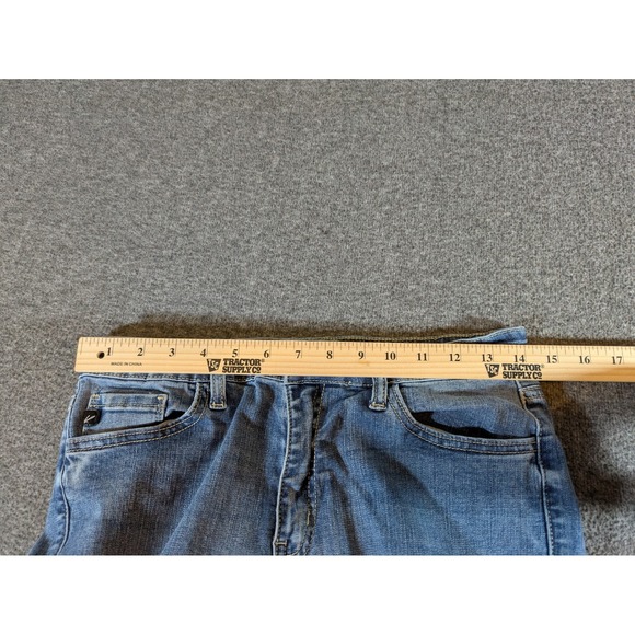 Kancan Jeans Women's 9/28 Blue Estilo Skinny Mid Rise Stretch Med Wash Denim - Picture 4 of 9